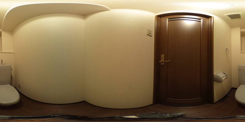 パノラマ画像トイレ