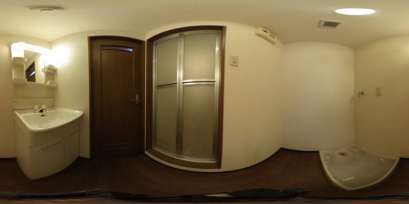 パノラマ画像洗面所