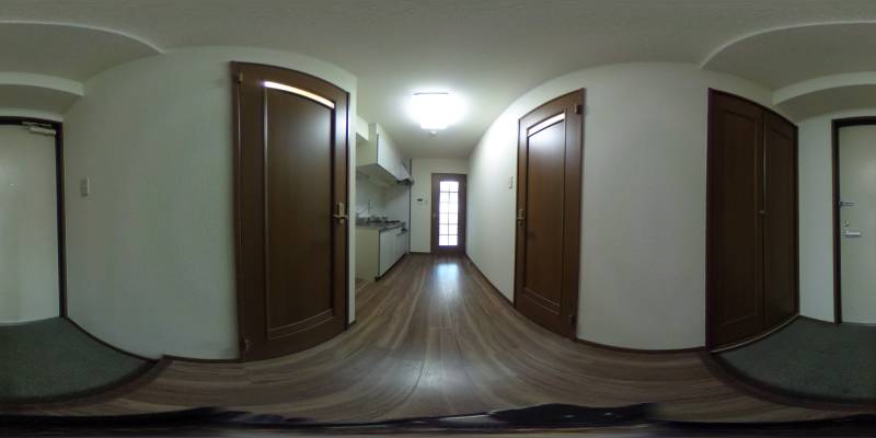 パノラマ画像玄関