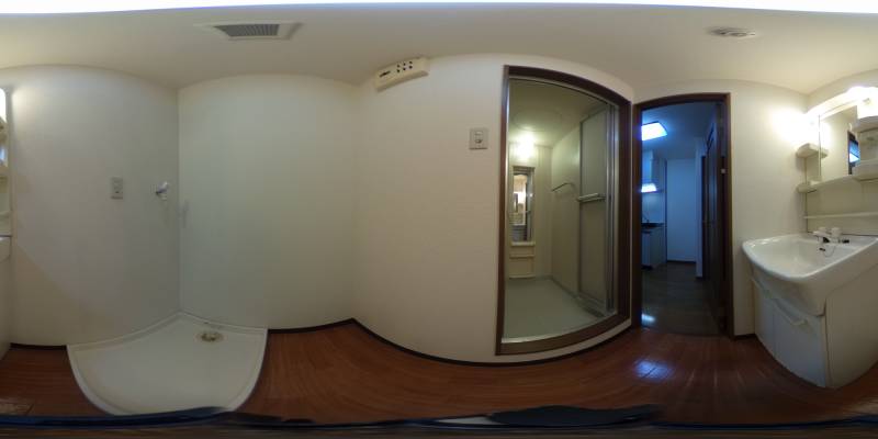 パノラマ画像洗面所