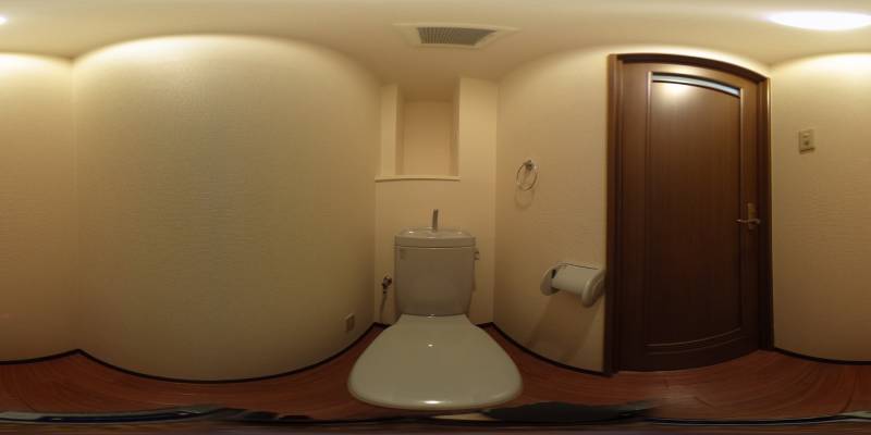 パノラマ画像トイレ