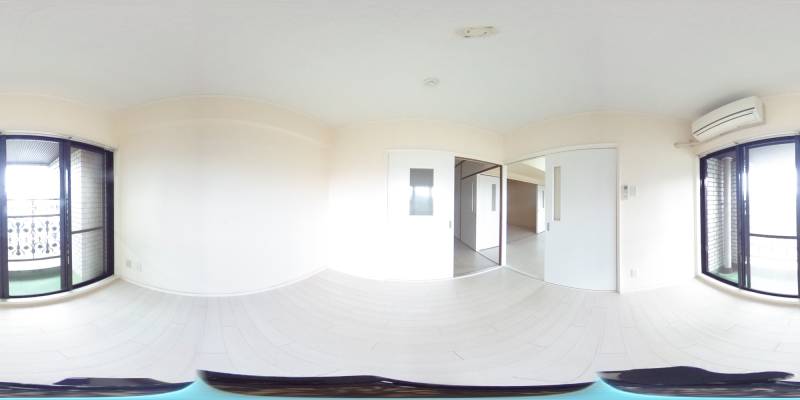 パノラマ画像洋室