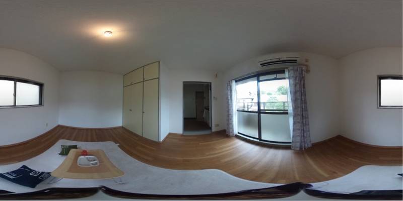 パノラマ画像洋室