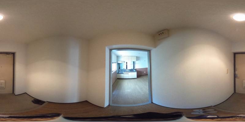 パノラマ画像玄関