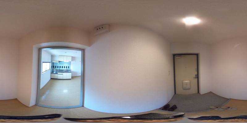 パノラマ画像玄関