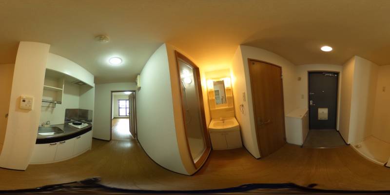 パノラマ画像洗面所