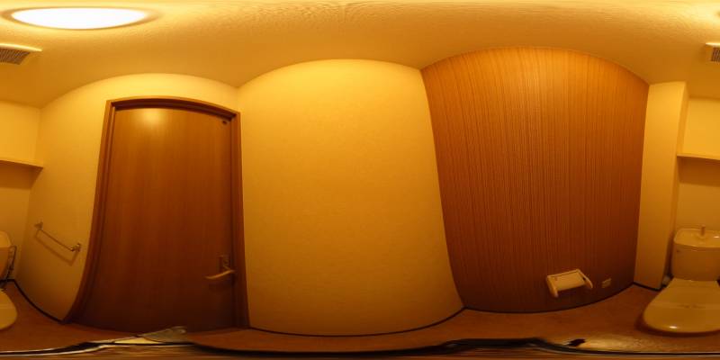 パノラマ画像トイレ