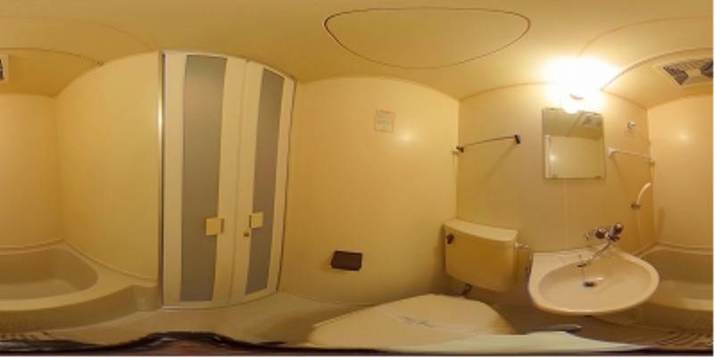 パノラマ画像バスルーム