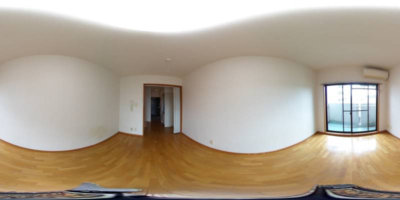 パノラマ画像洋室