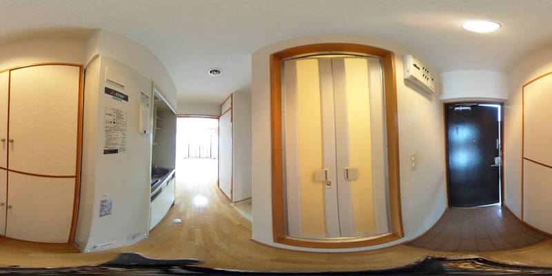 パノラマ画像玄関