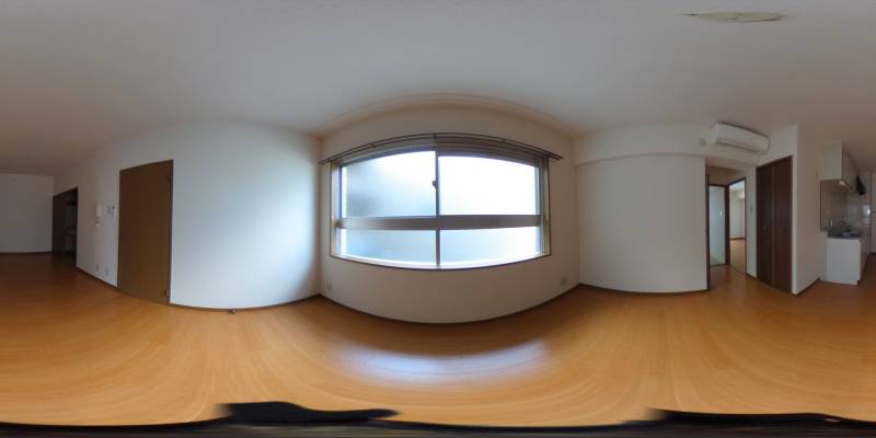 パノラマ画像リビング