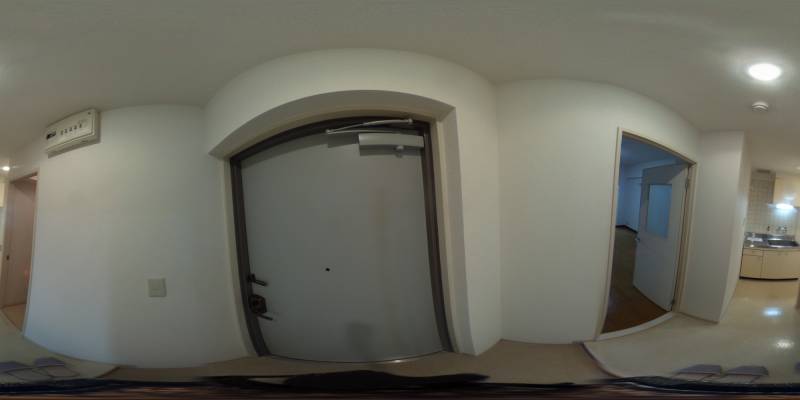 パノラマ画像玄関