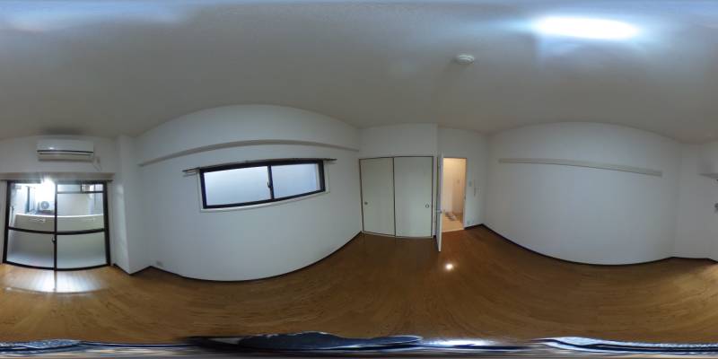 パノラマ画像洋室
