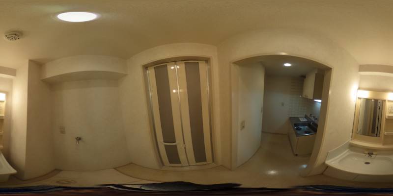 パノラマ画像洗面所