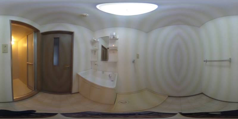 パノラマ画像洗面所