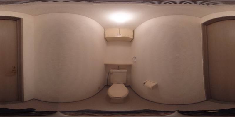 パノラマ画像トイレ