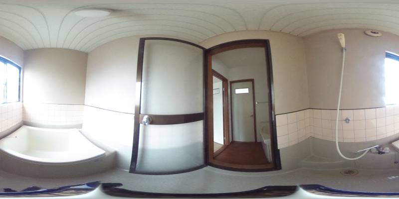 パノラマ画像バスルーム