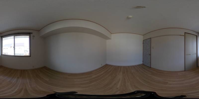 パノラマ画像洋室