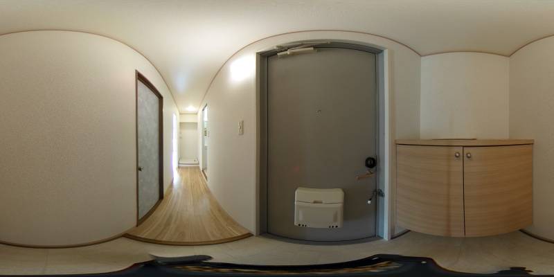 パノラマ画像玄関