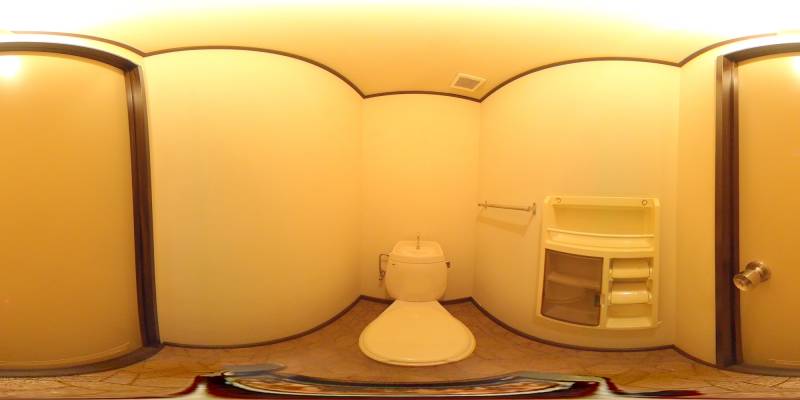 パノラマ画像トイレ