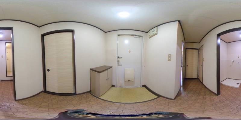 パノラマ画像玄関