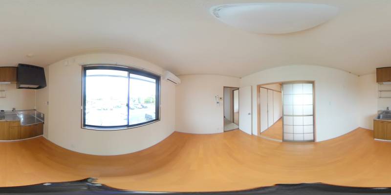 パノラマ画像リビング