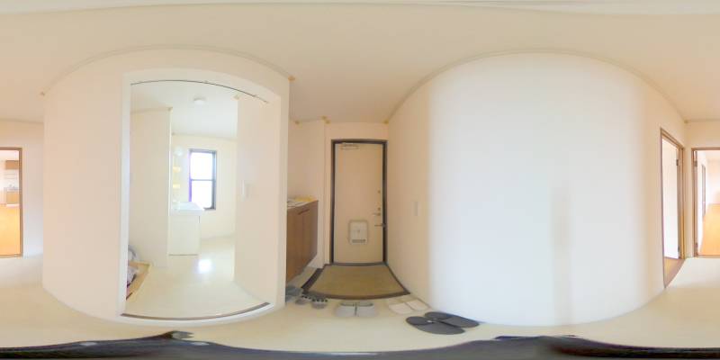 パノラマ画像玄関