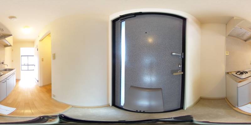 パノラマ画像玄関