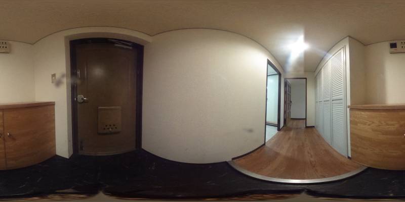 パノラマ画像玄関