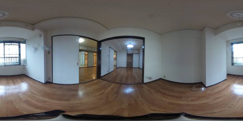 パノラマ画像洋室