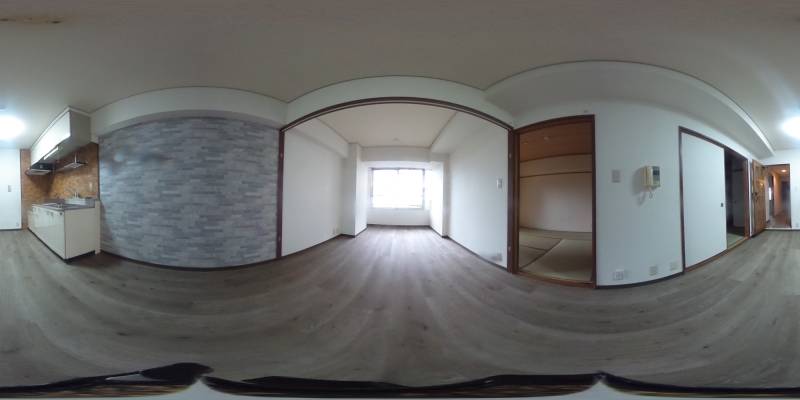 パノラマ画像リビング