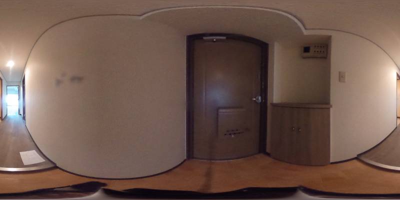 パノラマ画像玄関