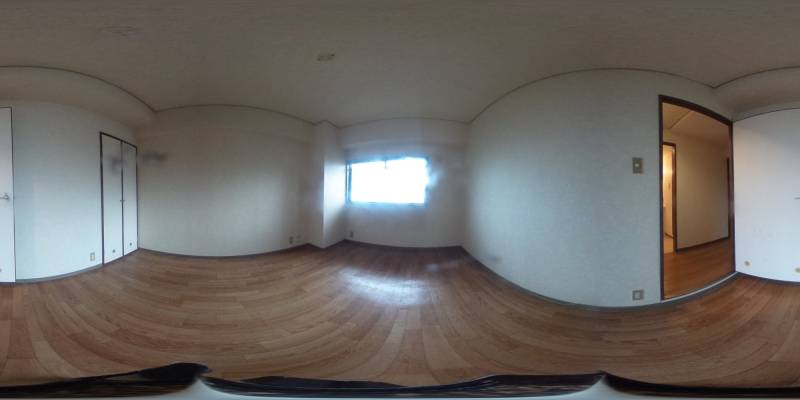 パノラマ画像洋室