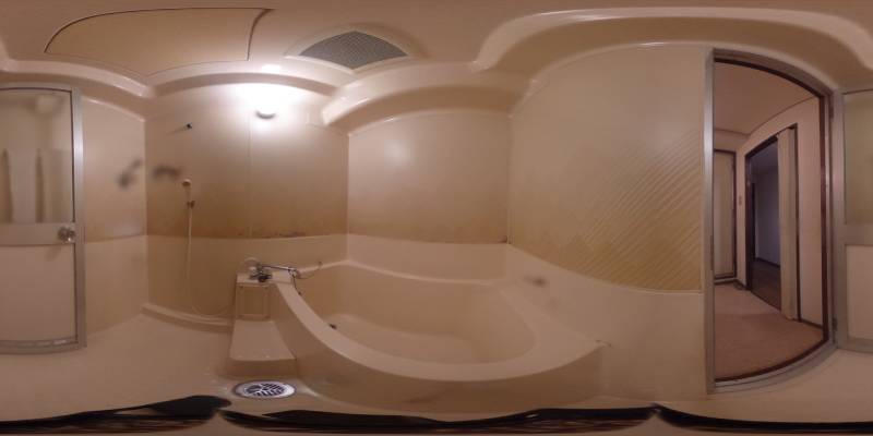 パノラマ画像バスルーム