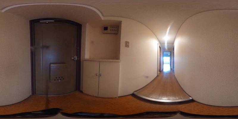 パノラマ画像玄関