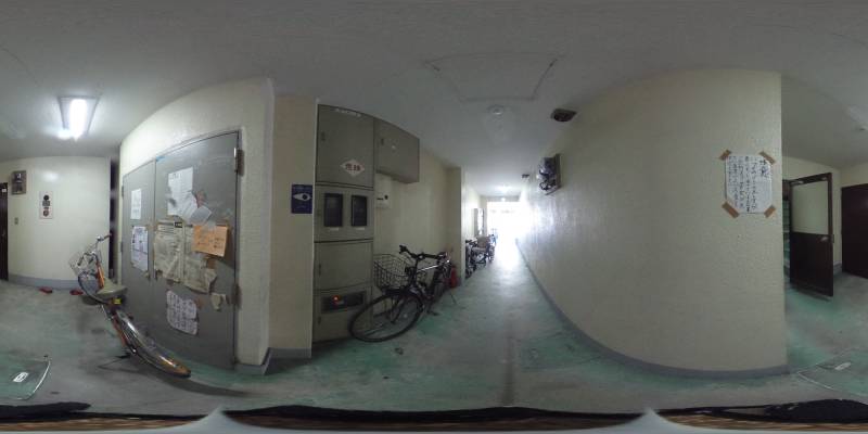 パノラマ画像駐車場