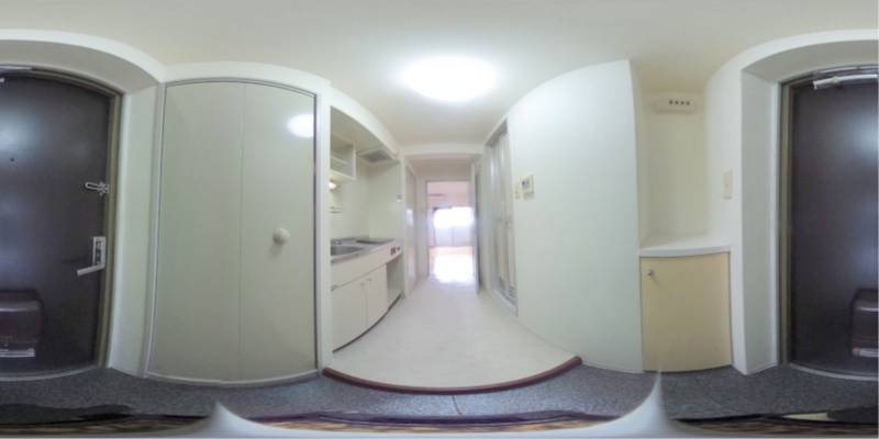 パノラマ画像玄関