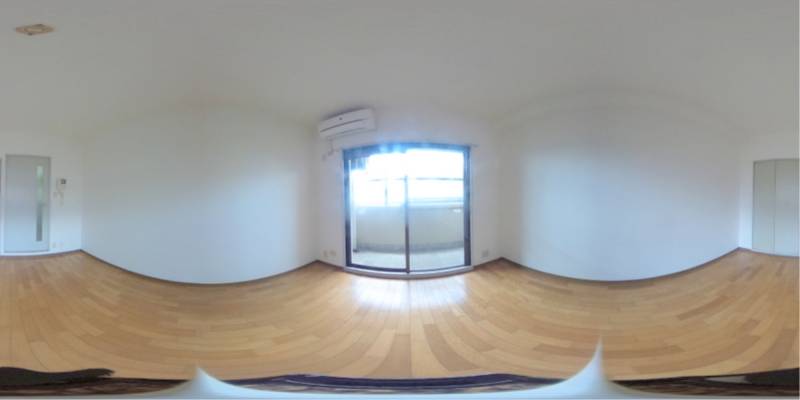 パノラマ画像洋室