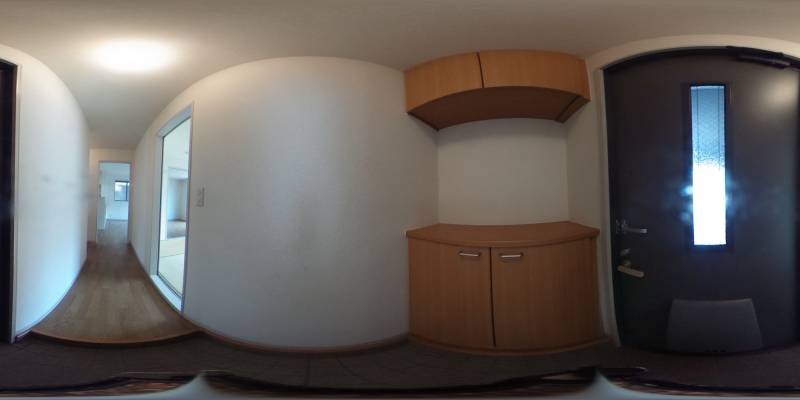 パノラマ画像玄関