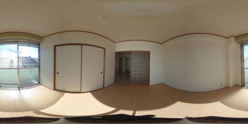 パノラマ画像洋室