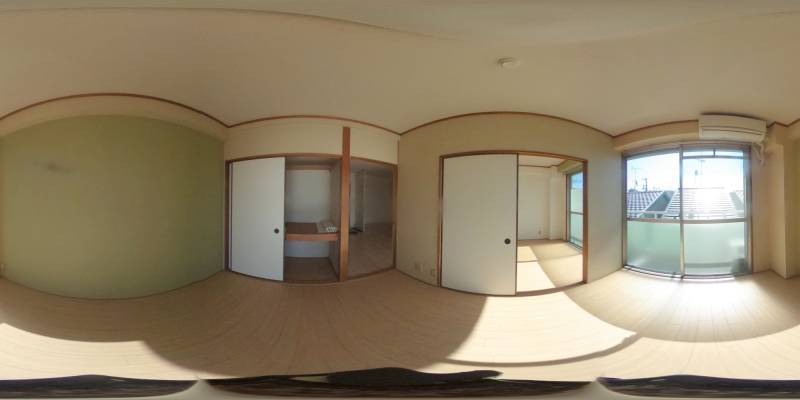 パノラマ画像洋室