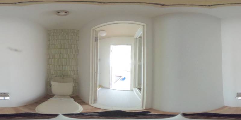 パノラマ画像トイレ