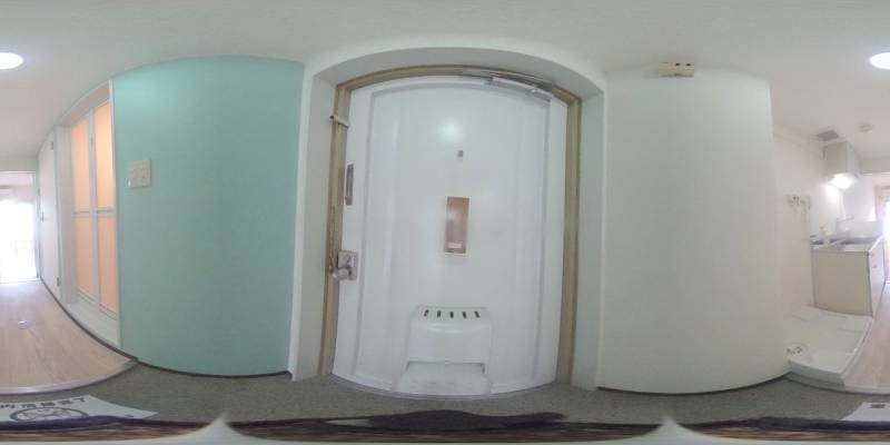 パノラマ画像玄関