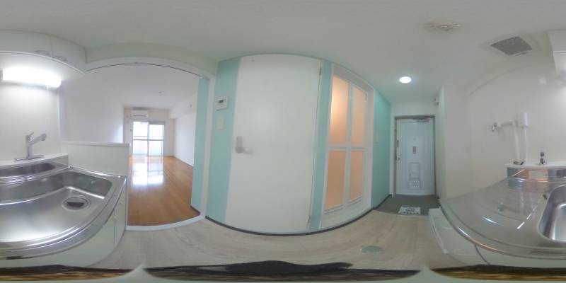 パノラマ画像キッチン