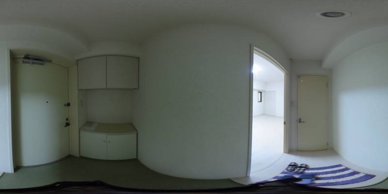 パノラマ画像玄関