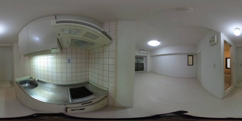 パノラマ画像キッチン