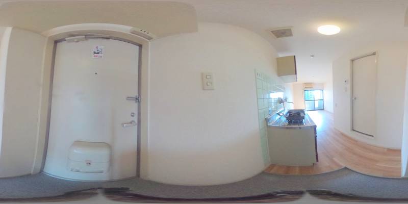 パノラマ画像玄関