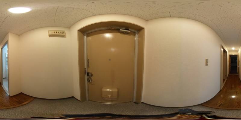 パノラマ画像玄関