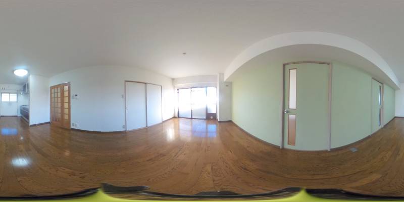 パノラマ画像洋室