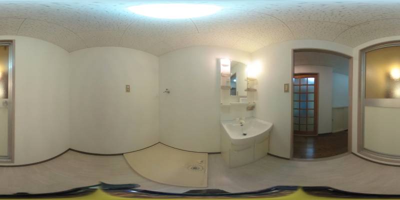 パノラマ画像洗面所